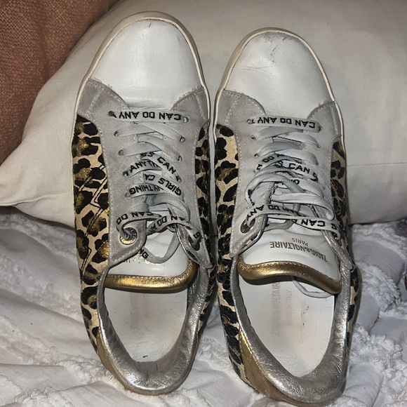 Zadig and Volatair metallic leather - Picture 5 of 9